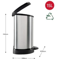 Curver Decobin Ovaal (15L)