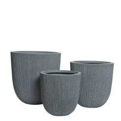 Decoris Bloempot Lennox Set Van 3 (O44, 37, 31 Cm)