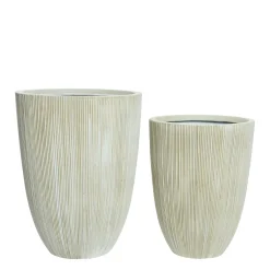 Decoris Bloempot Lennox Set Van 2 (O44, 37 Cm)