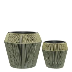 Decoris Bloempotten Ruby Set Van 2 (O42 En O28 Cm)