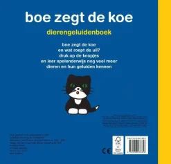 Dick Bruna Dierengeluidenboek Boe Zegt De Koe