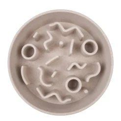 District 70 Hondenvoerbak Bamboo Dog Slow Feeder - O 21 Cm - Merengue
