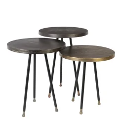Dutchbone Bijzettafel Alim (Set Van 3)
