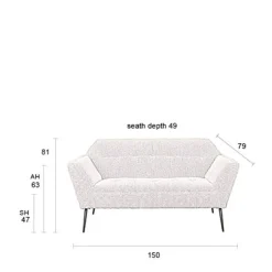 Dutchbone 2-Zitsbank Kate