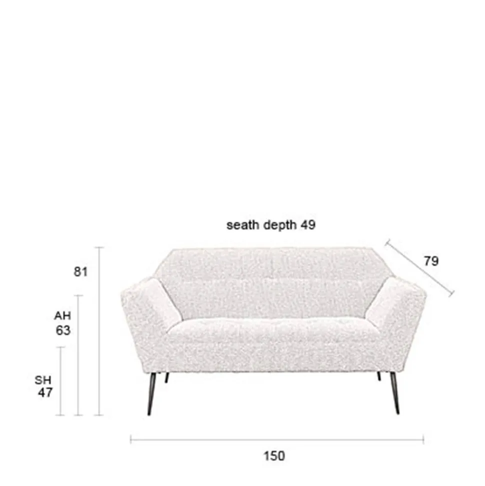 Dutchbone 2-Zitsbank Kate