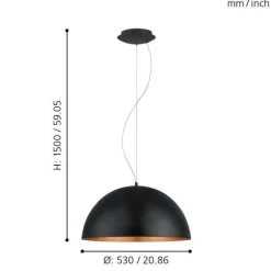 Eglo Hanglamp Gaetano 1