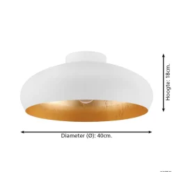 Eglo Plafondlamp Mogano