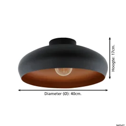 Eglo Plafondlamp Mogano