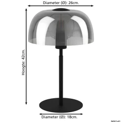 Eglo Tafellamp Solo 2 (O26 Cm)