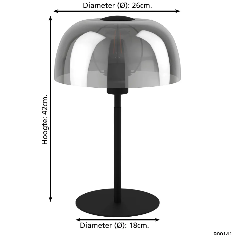 Eglo Tafellamp Solo 2 (O26 Cm)