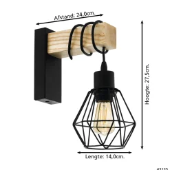 Eglo Wandlamp Townshend 5