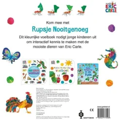 Eric Carle Rupsje Nooitgenoeg Voelboek Vol Dieren
