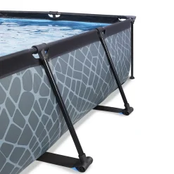Exit Frame Pool 300X200X65Cm (12V Cartridge Filter) - Grijs