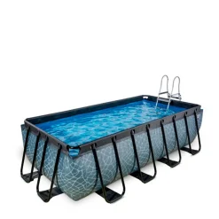 Exit Frame Pool 4X2X1M Grijs