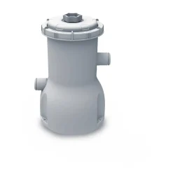 Exit Stone Zwembad O360X122Cm Met Filterpomp Grijs