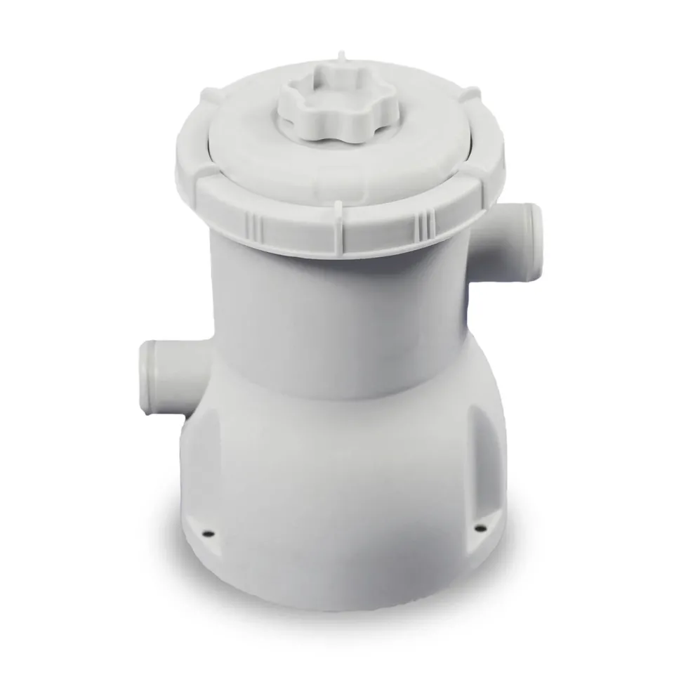 Exit Wood Zwembad 300X200X65Cm Met Overkapping En Filterpomp Bruin