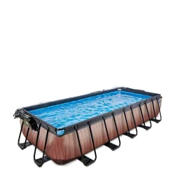 Exit Zwembad Wood Met Overkapping (540X250 Cm)