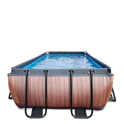 Exit Zwembad Wood Met Overkapping (540X250 Cm)