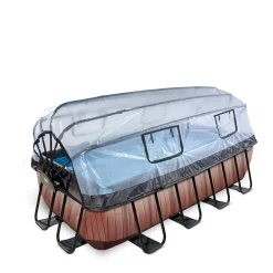 Exit Zwembad Wood Met Overkapping (400X200 Cm)