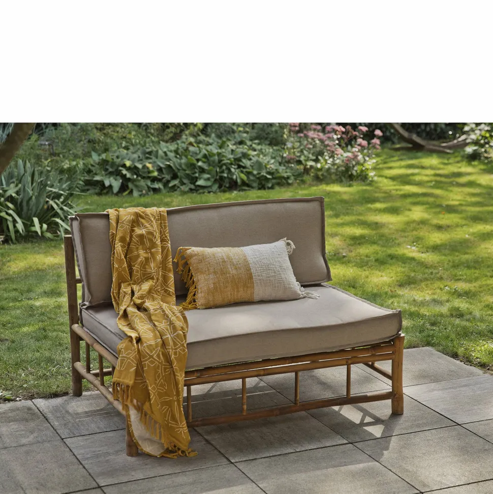 Exotan 2-Zits Palletbank Bamboe