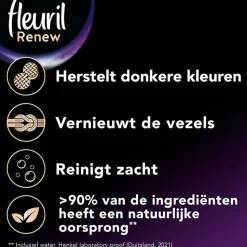 Fleuril Renew Liquid Black - Vloeibaar Wasmiddel - Voordeelverpakking - 4 X 49 Wasbeurten - 196 Wasbeurten
