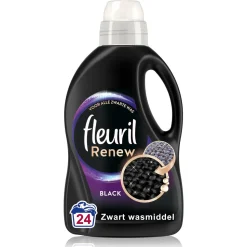 Fleuril Renew Liquid Black Vloeibaar Wasmiddel - 4 X 24 Wasbeurten - Voordeelverpakking - 24 Wasbeurten