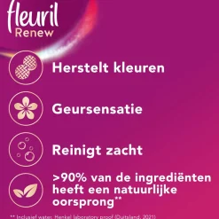 Fleuril Renew Liquid Bloesem Vloeibaar Wasmiddel - 4 X 24 Wasbeurten - Voordeelverpakking - 24 Wasbeurten