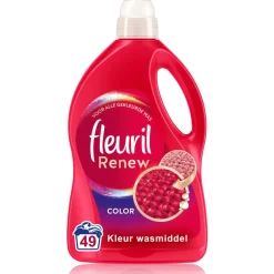 Fleuril Renew Liquid Color - Vloeibaar Wasmiddel - Voordeelverpakking - 4 X 49 Wasbeurten - 196 Wasbeurten