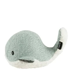 Flow Amsterdam Hartslagknuffel Moby Walvis Groen - Knuffel 24 Cm