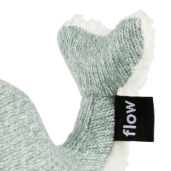Flow Amsterdam Hartslagknuffel Moby Walvis Groen - Knuffel 24 Cm