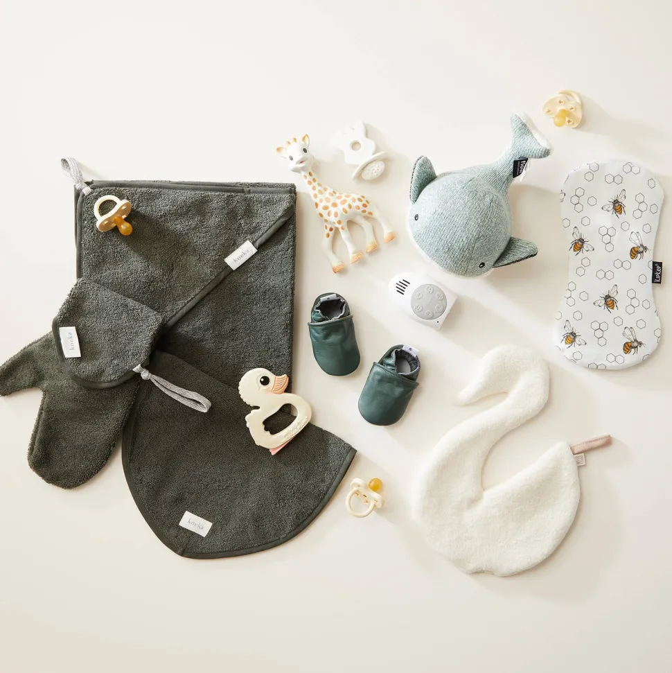 Flow Amsterdam Hartslagknuffel Moby Walvis Groen - Knuffel 24 Cm