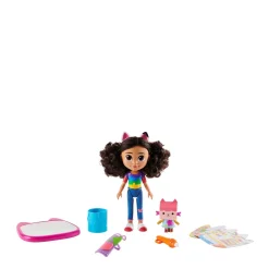 Gabby'S Dollhouse Gabby'S Poppenhuis Gabby Pop & Babykitty Knutsel Speelset