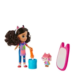 Gabby'S Dollhouse Gabby'S Poppenhuis Gabby Pop & Babykitty Knutsel Speelset