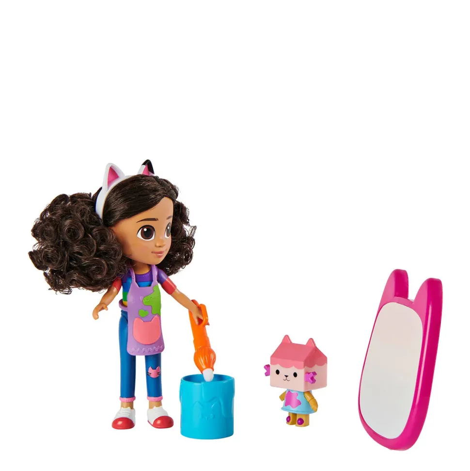 Gabby'S Dollhouse Gabby'S Poppenhuis Gabby Pop & Babykitty Knutsel Speelset