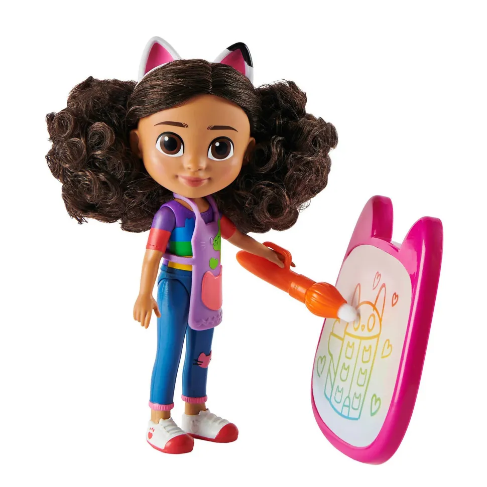 Gabby'S Dollhouse Gabby'S Poppenhuis Gabby Pop & Babykitty Knutsel Speelset