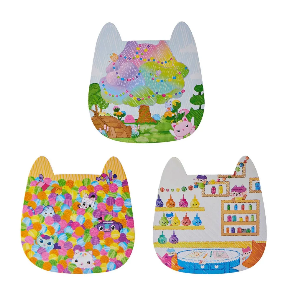 Gabby'S Dollhouse Gabby'S Poppenhuis Gabby Pop & Babykitty Knutsel Speelset