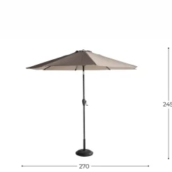 Hartman Parasol Sunline (270X270 Cm)