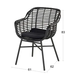 Hartman Tuinstoel Cecilia