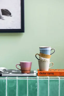 Hkliving Cappuccinomok 70'S (O8,5 Cm) (300 Ml) (Set Van 4)