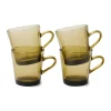 Hkliving Koffieglas 70'S (O7,7 Cm) (200 Ml) (Set Van 4)