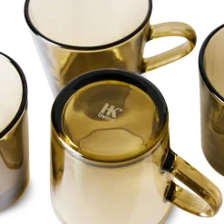 Hkliving Koffieglas 70'S (O7,7 Cm) (200 Ml) (Set Van 4)