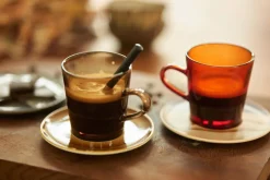 Hkliving Koffieglas 70'S (O7,7 Cm) (200 Ml) (Set Van 4)