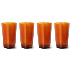 Hkliving Theeglas 70'S (O8,7 Cm) (400 Ml) (Set Van 4)