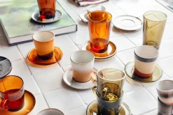 Hkliving Theeglas 70'S (O8,7 Cm) (400 Ml) (Set Van 4)