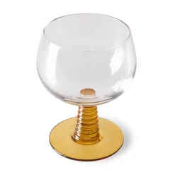 Hkliving Wijnglas Swirl (350 Ml) (O10 Cm)