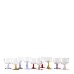 Hkliving Wijnglas Swirl (350 Ml) (O10 Cm)