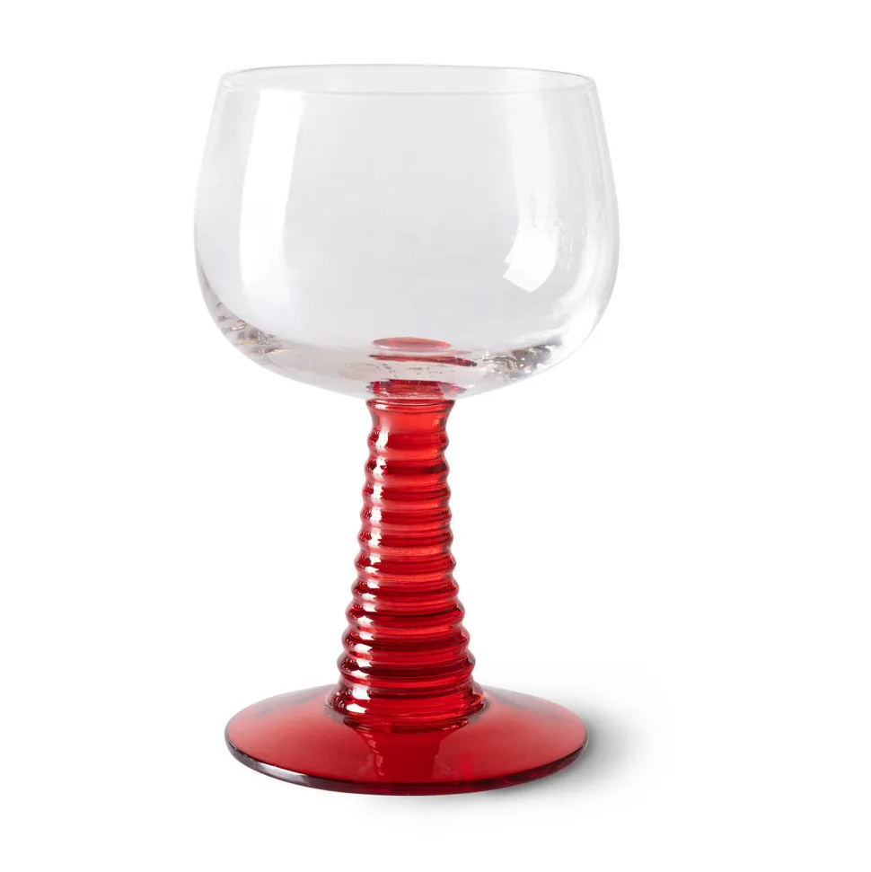 Hkliving Wijnglas Swirl (275 Ml) (O8,5 Cm)