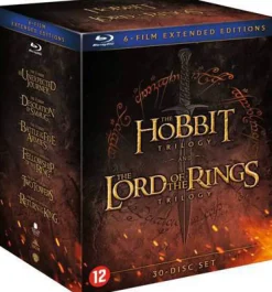 Hobbit & Lord Of The Rings Trilogy (Blu-Ray)