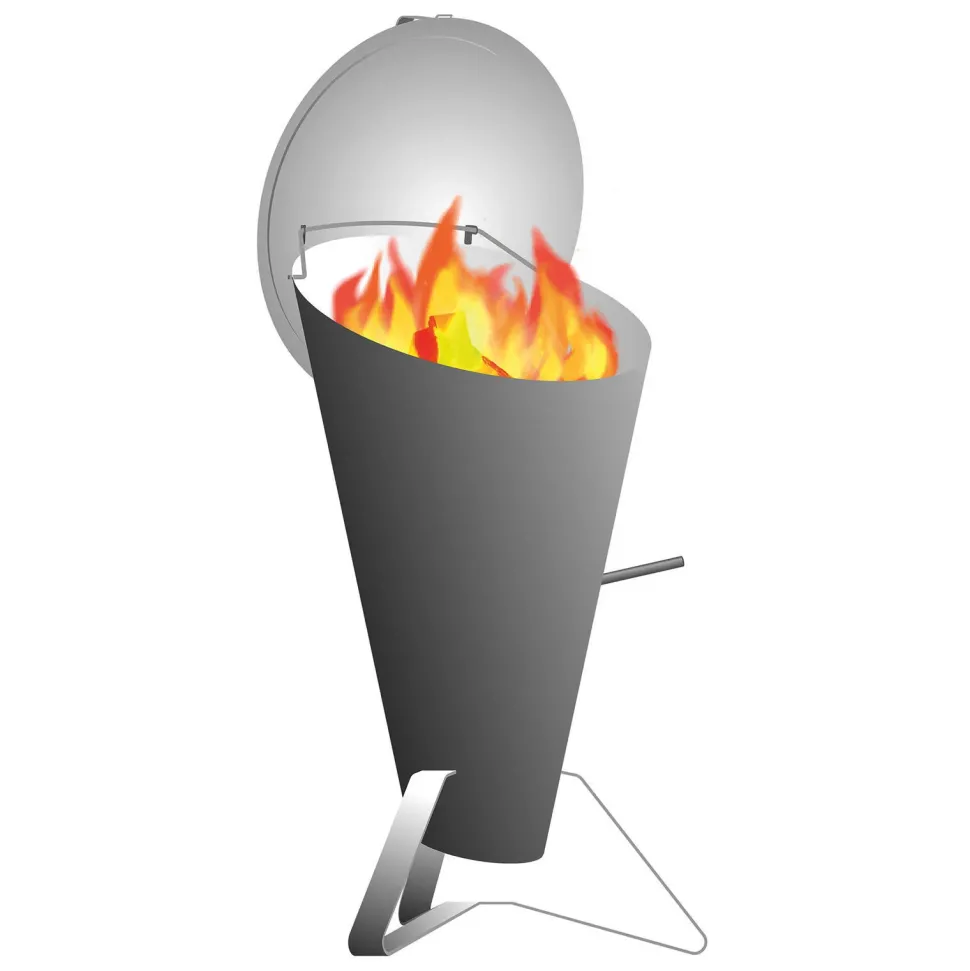 Hofats Cone Barbecue (Houtskool)