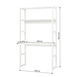 Hoppekids Kinderbureau - Opbergkast Storey (100 Cm)